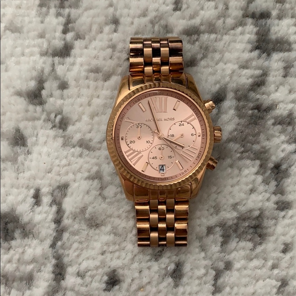 Michael Kors Rose Gold Watch